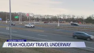 Peak holiday travel underway in DMV