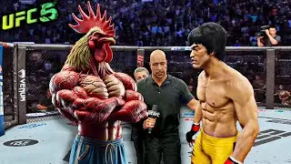Bruce Lee vs. Chicken Agressor (EA sports UFC 5)