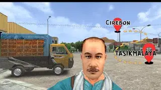 Delivering Chicken  From Cirebon to Tasikmalaya l  Truck Simulator Indonesia Gameplay Part 1