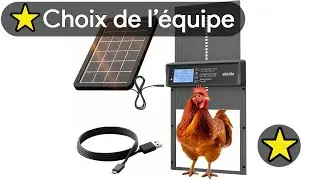 🏆 TOP 3 MEILLEUR PORTE POULAILLER AUTOMATIQUE 2025 🐔
