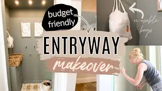 DIY EXTREME ENTRYWAY MAKEOVER (Scandinavian Inspired Transformation) | My Room Revival Ep. 2