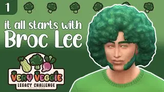 Meet Broc Lee Vegworth 🥦 Very Veggie Legacy Challenge (mostly base game)