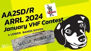 Jan VHF 2024  Contest AA2SD/R ARRL VHF Winter Contest Twin Lights State Historic Site