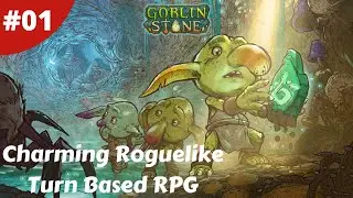 Charming Roguelike Turn-Based RPG - Goblin Stone - #01 - Gameplay