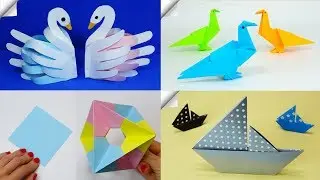 6 поделки поделки из бумаги для детей | бумажные игрушки