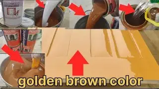 Asian paints golden brown colour Apcolite👌 premium paints | painting A door frame |चौखट पेन्ट हिन्दी