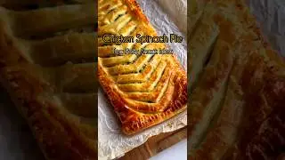 Easy Chicken Spinach Pie | Teatime Special #foryou #trending #viralshorts #yt