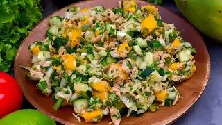 Ensalada sin azúcar fácil, fresca y perfecta para el día a día 🥒