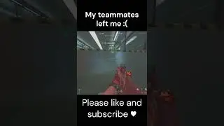 My teammates left me :( #shorts