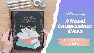 A Novel Companion: Ultra - Brand new reading journal info & Flip-through