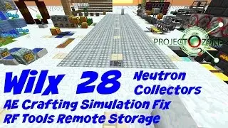 28. AE Crafting Simulation Fix, RFtools Remote Storage - Project Ozone 2 - Titan