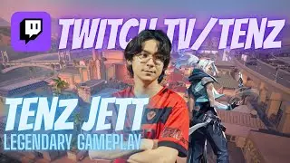 MVP 25 Kills!!! TenZ Jett🔪 VOD!