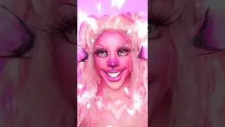 Лило и Стич Розовый Ангел 💖 Урок макияжа! 🛸