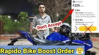 Rapido Bike Boost Ne Kia Pora Din Kharab 😤 || Ola Uber Rapido Bike Taxi Job In Kolkata 