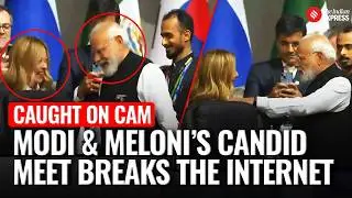 Modi & Meloni Share Smiles In Candid Chat At G20 Leaders&rsquo; Summit In Johannesburg