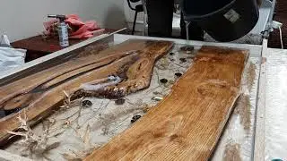 Стол из эпоксидки