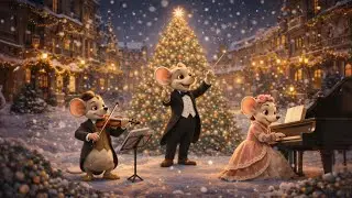 Christmas Town Symphony 🎄 | Magical Holiday Orchestra for Focus & Joy | 1 Hour