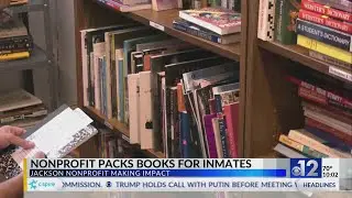 Local nonprofit packs books for inmates