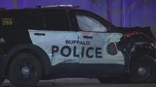 Buffalo Police cruiser involved in crash
