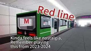 Roblox WM | Red line - AVT 5000-Series from Mountain to Marketplace