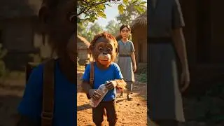 Teacher ki galti bandar ki jeet ! story achcha lge to like and subscribe kre dosto #shortvideo #ai