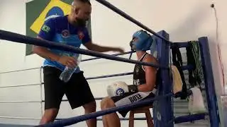 Dia de Sparring no CT Le&otilde;es do Ringue