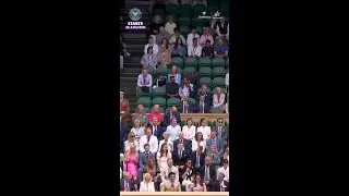 Wimbledon welcomes cricketing icons in style! | #Wimbledon