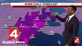 Metro Detroit weather forecast, Jan. 29, 2026  -- 11 p.m. Update