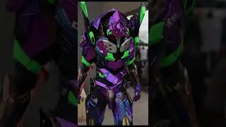 Neon Genesis Evangelion cosplay EVA 1 real robot!! #shorts  #anime