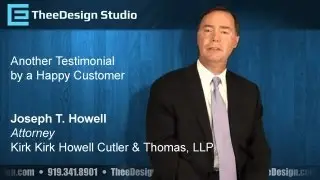 Web Design Company Review by Joseph T  Howell | Raleigh Law Firm