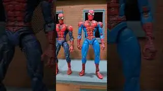 Toybiz Marvel Legends Classic Costume Spider-man!