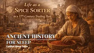 LIFE AS A SPICE SORTER IN A 17TH CENTURY TRADING PORT | ANCIENT HISTORY FOR SLEEP