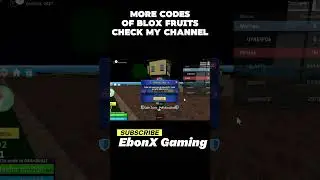 🔥  Blox Fruits New Codes September 2024 | EbonX Gaming  #roblox #bloxfruitsrobloxcodes #bloxfruits
