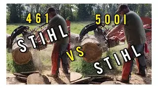 Stihl Showdown! 461 vs 500i!
