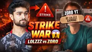 BIG BGMI CONTROVERSY 🚨 | LolzZz 13+ Copyright Strikes | ZORO Is Live Channel DELETED? 😱 