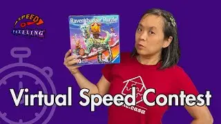 SpeedPuzzling Contest &mdash; Ravensburger Boreal (500-Piece) | Overhead Solve (Puzzle-Sounds Only)
