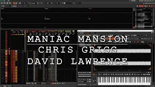 Chris Grigg & David Lawrence: Maniac Mansion [C64 cover in Renoise] 🎹