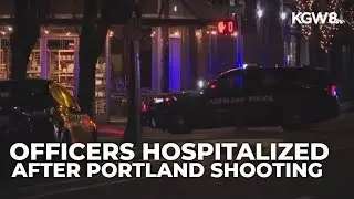2 Portland police officers hospitalized after suspect fires shots in Northeast Portland