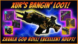 Превосходный адепт дикого стиля от Xur! Лучший призыватель! Отличный бросок! У Завалы теперь есть...