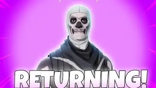 SKULL TROOPER RETURNING TOMORROW! (Item Shop) Fortnite Battle Royale