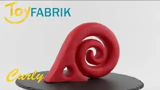 Revolutionary spiral-shaped dildo for prostate-stimulation CURLY