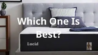 eghome vs lucid vs zinus mattress comparison under 1000