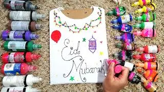 Ramadan Crafts Day 23 - D I Y  Eid t shirt