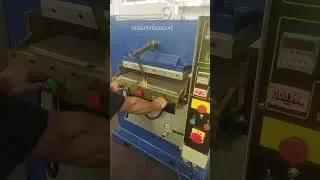 Manual drawer with plate board HG leather embossing machine