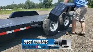 #hawke #7x20  #carhauler #trailer #tilttrailer #besttrailers 7x 20 tilt carhauler equipment trailer