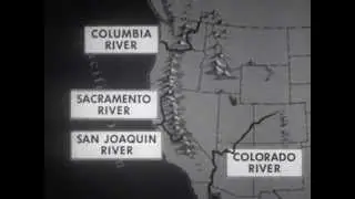 Esquire Inc. - Coronet Magazine - Rivers of the Pacific Slope - Educational Film - 1947