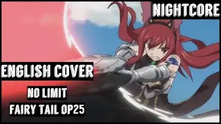 Nightcore No Limit - Fairy Tail Op 25 (English Cover) [Lyrics]