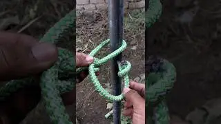 The Easiest Simple Hitch Knot 👌 You Must Learn 👍