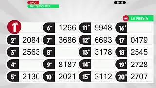 La Previa- Sorteo N&ordm; 9073/ 12-01-26- LOTERIA DE RIO NEGRO-En Vivo
