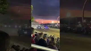 Truck Drag racing Grange Fair in centre county Pa